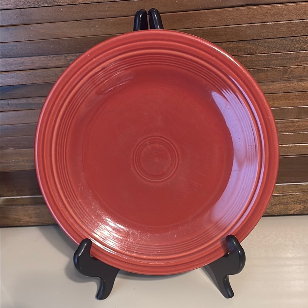Fiesta Paprika dinner plate